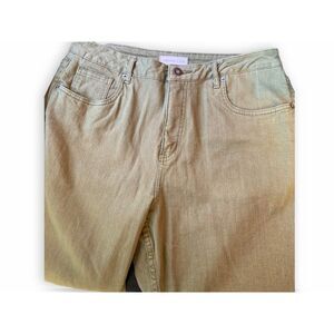 Coldwater Creek Green Straight Leg Jeans P14